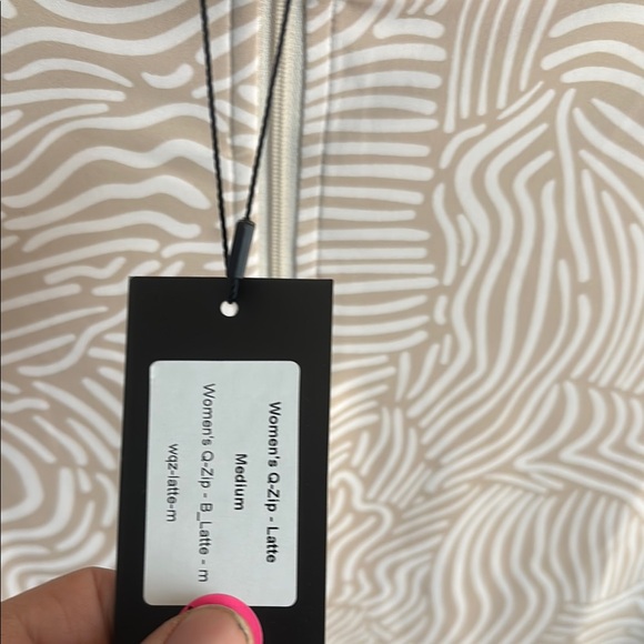 Sunday Swagger Patterned Quarter-Zip Pullover - Picture 2 of 5